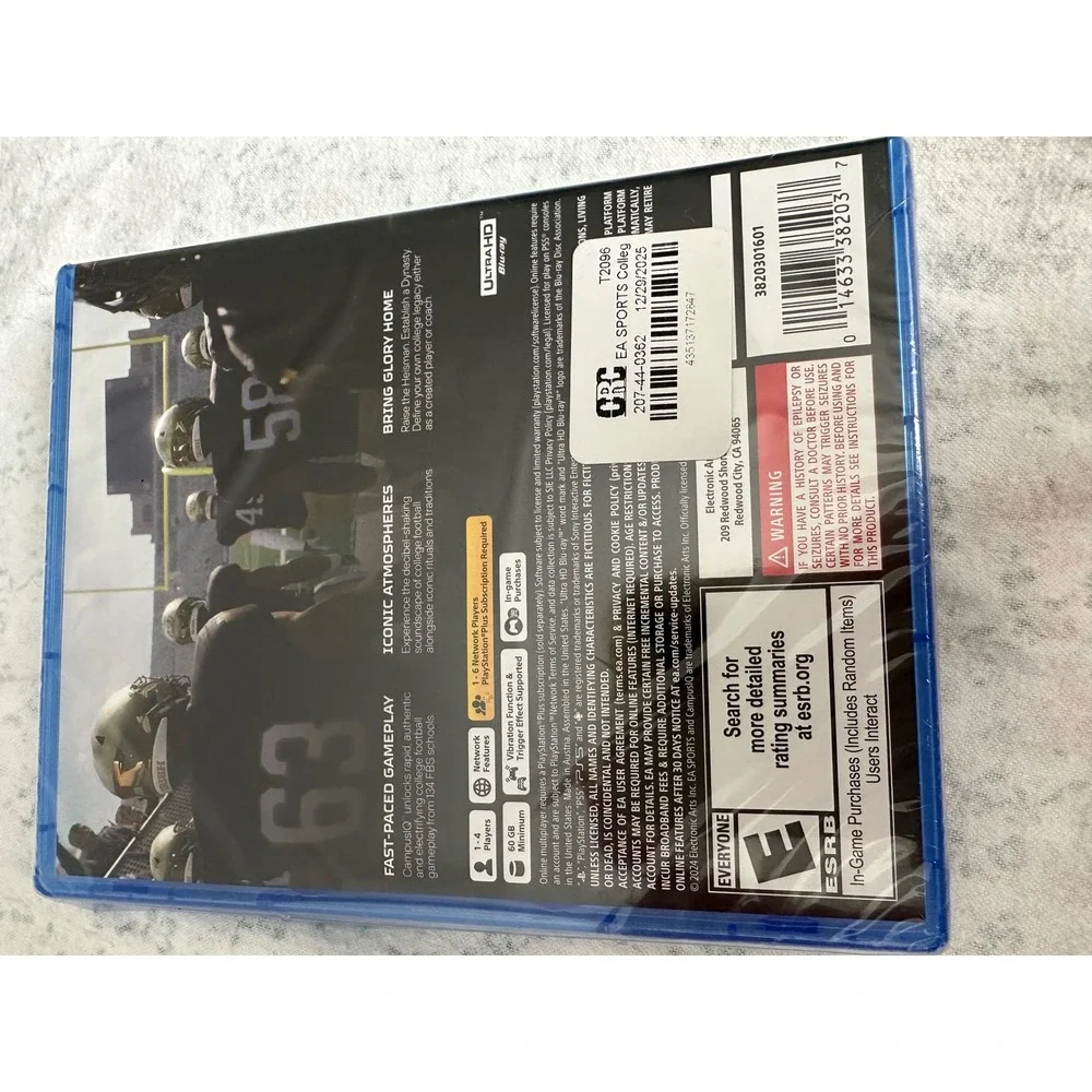 EA Sports College Football 25 PS5 PlayStation 5 New Sealed NCAA Sports Game‎